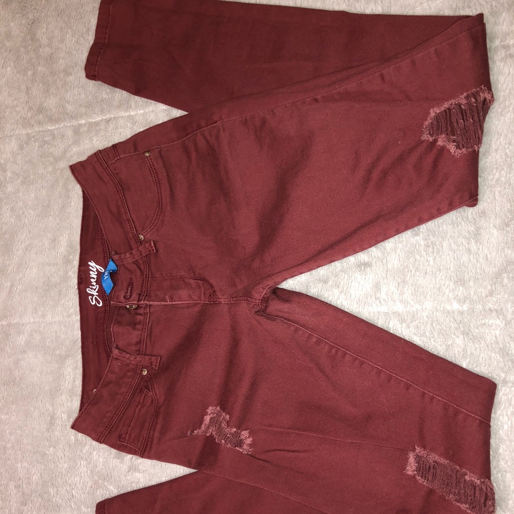 Colored Ripped Jeans